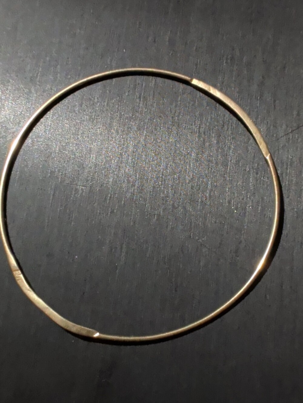 14kt Gold Bangle Minimalist Women’s Bangle Bracelet